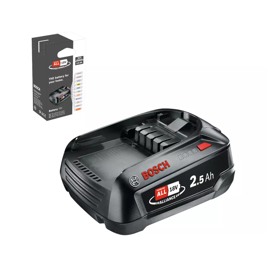 Batterie PBA 18 V LI / 2,5 Ah Li-Ion Power4All BOSCH